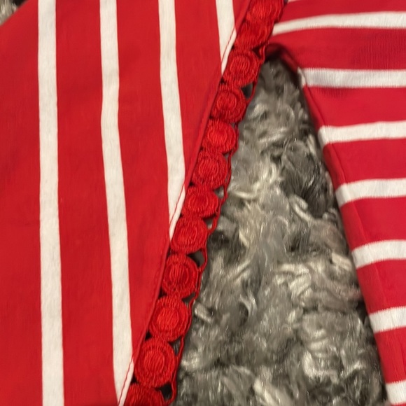 4 for $10 IZOD Red Rover Color Stripe Dolman Sleeve Top sz L - Picture 6 of 6